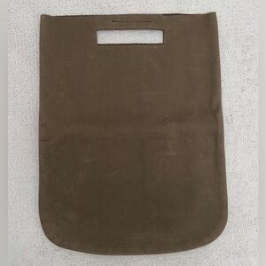 SUEDE // Small Tote. Olive Green.